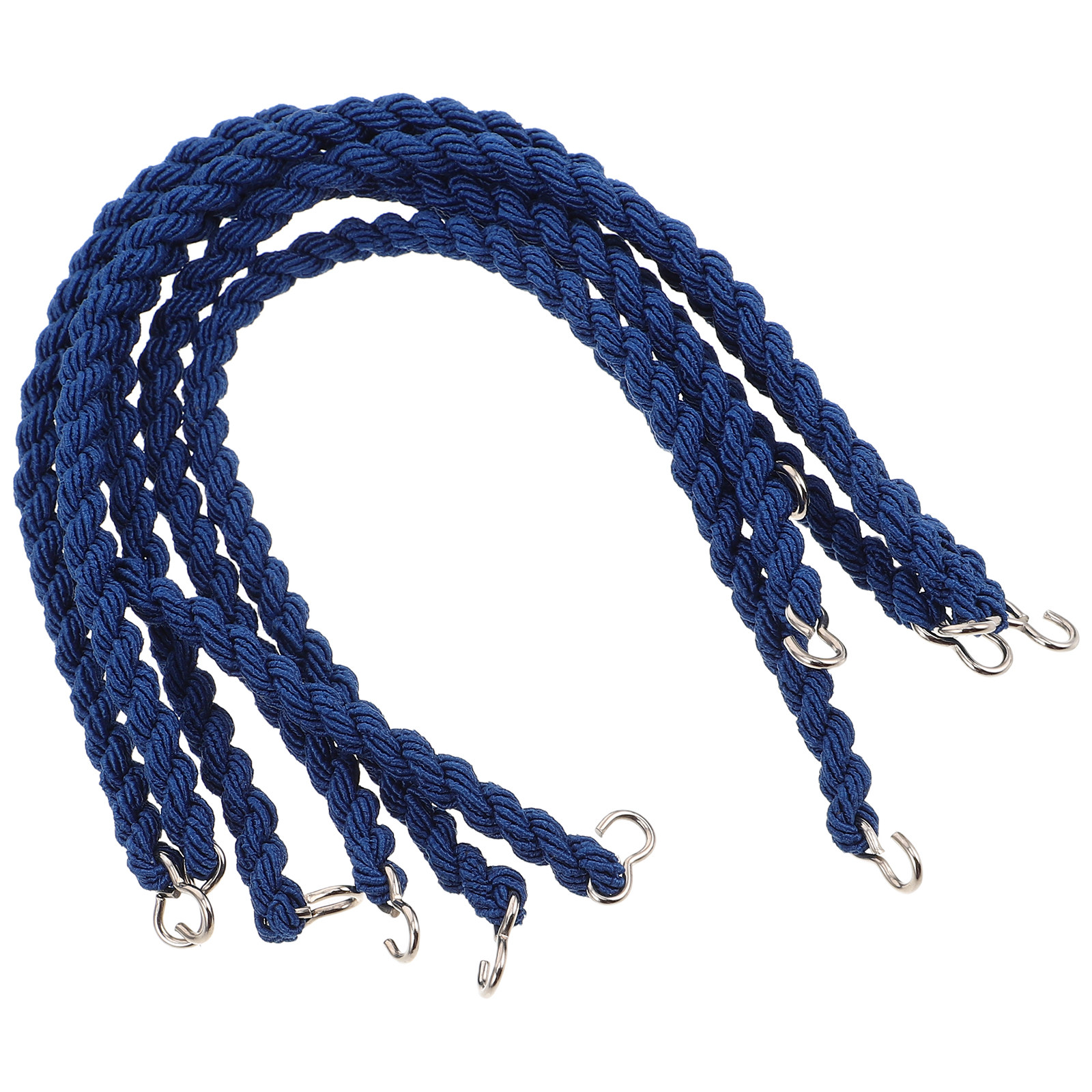 Fishing Hook - สายรัดรองเท้าบูทแบบยืดหยุ่นน้ำหนักเบา 6 ชิ้น พร้อมตะขอโลหะกันสนิม สำหรับรองเท้าบูทกันฝน รองเท้าบูทกลางแจ้ง