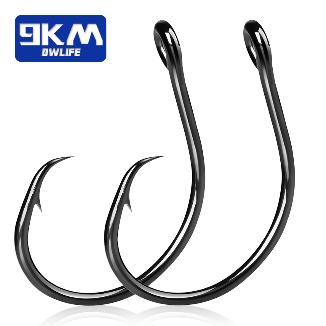 9KM ตะขอวงกลมแบบกว้าง 25-50 ชิ - Fishing Hook Circle บทวิจารณ์และราคา