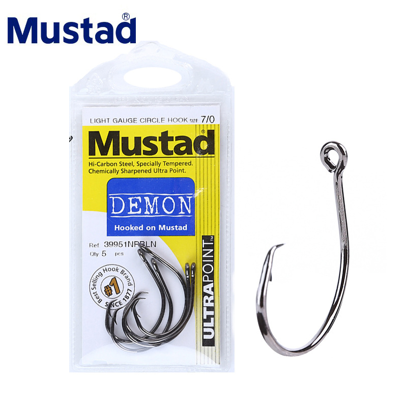 มัสแตด 39951 #   ตะขอตกปลาวงกล - Fishing Hook Circle บทวิจารณ์และราคา