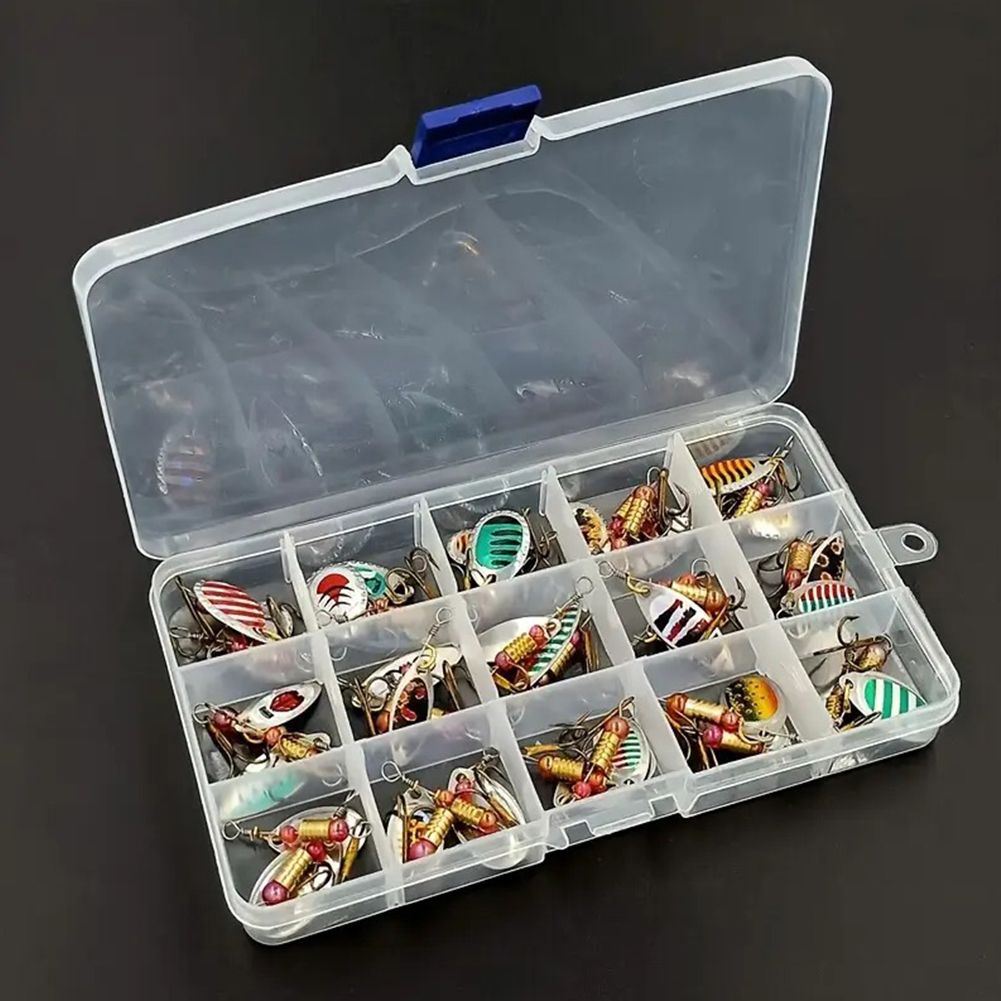 เหยื่อตกปลาแบบช้อนโลหะ 30 ชิ้น - Fishing Hook Treble บทวิจารณ์และราคา